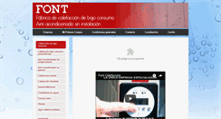 Desktop Screenshot of fontclima.net